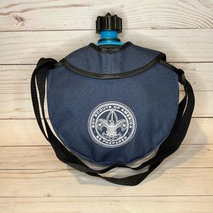 Vintage Boy Scouts Canteen and Carry Case